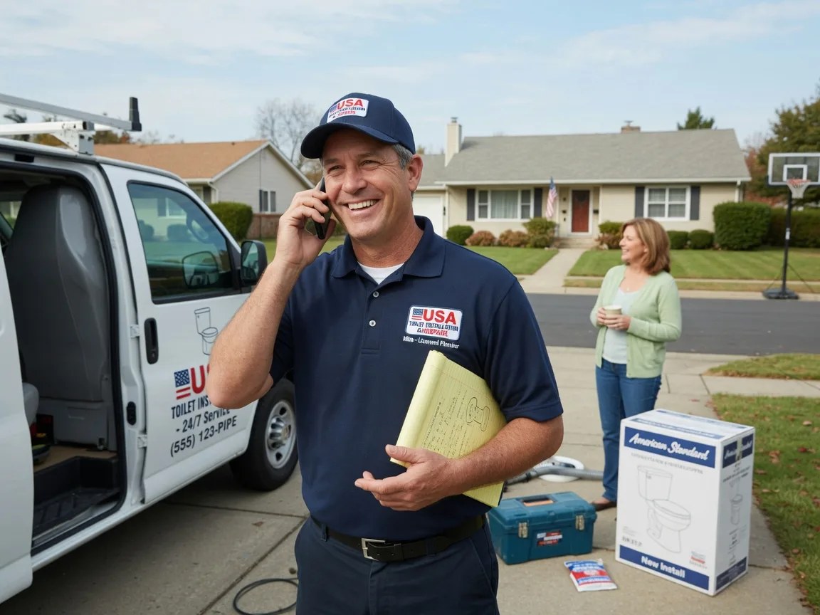 Toilet Installation Potterville, MI FAQs